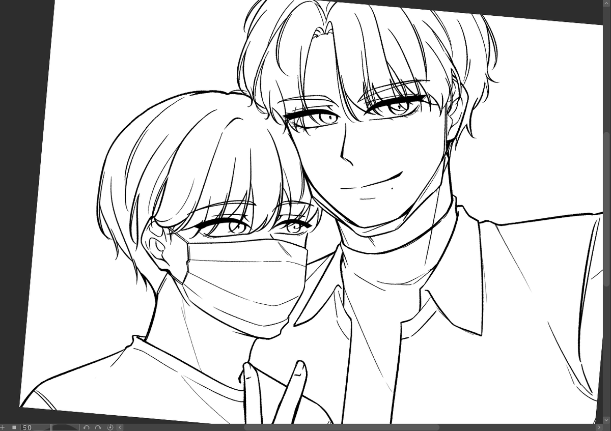 candles_lib's tweet photo. #헌조살 Me and my laziness when it comes to coloring🫠 https://t.co/rjN9OjApEP