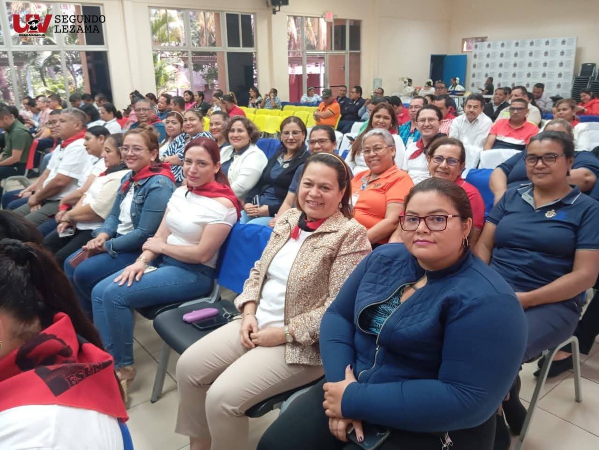 La militancia de la UV Francisco Meza del Área de Conocimiento de Ciencias Económicas y Administrativas de la UNAN-Managua desarrolló la conferencia “Docentes que inspiran y forman cultura emprendedora en el aula universitaria”.

#SomosUNAN
#ManaguaSandinista