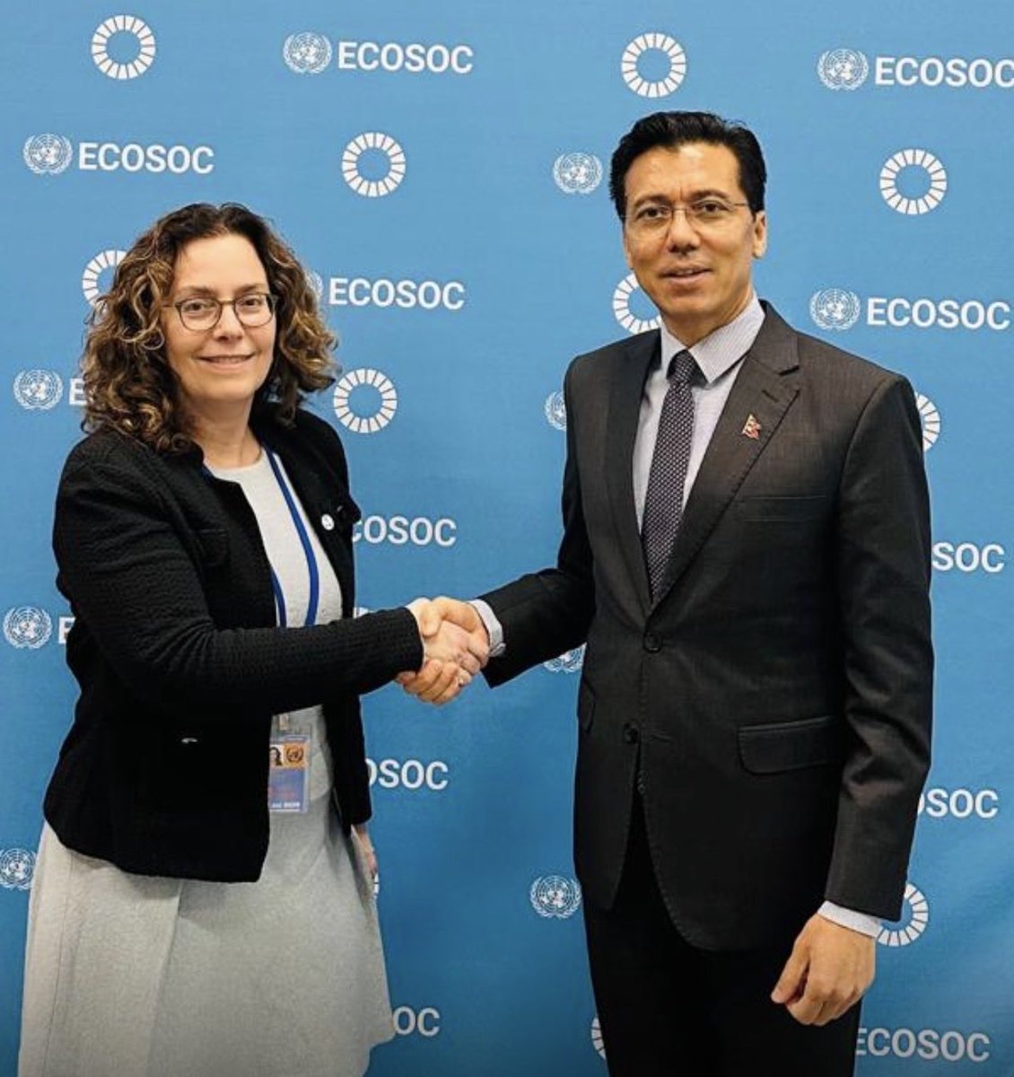 UNECOSOC's tweet image. Pleased to welcome today H.E. Ms. Laura Dupuy Lasserre, new Chair of the Group of G77 and China and Permanent Representative of Uruguay to the UN. 

Our discussions focused on upcoming #ECOSOC meetings and forums, the General Assembly review of ECOSOC and the #HLPF, the