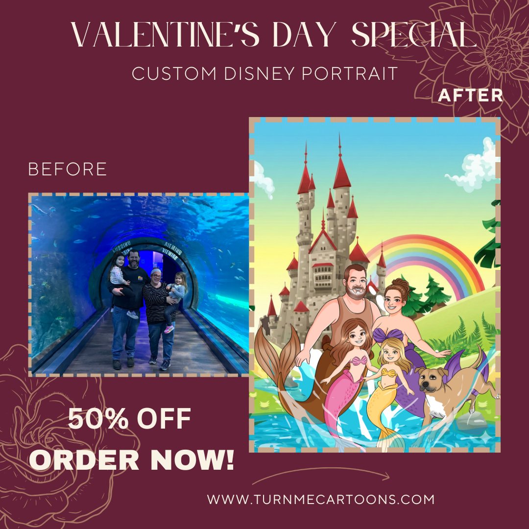 turnmecartoons's tweet photo. 💘 Valentine’s Day Special Sale – 50% OFF! 💘

https://t.co/Ns3ShQG02s

Don’t wait — love looks better in Simpson style! 😍

#ValentinesDaySale #SimpsonPortrait #CustomCartoon #CoupleGift #TurnMeCartoons https://t.co/ip03DAqRKB