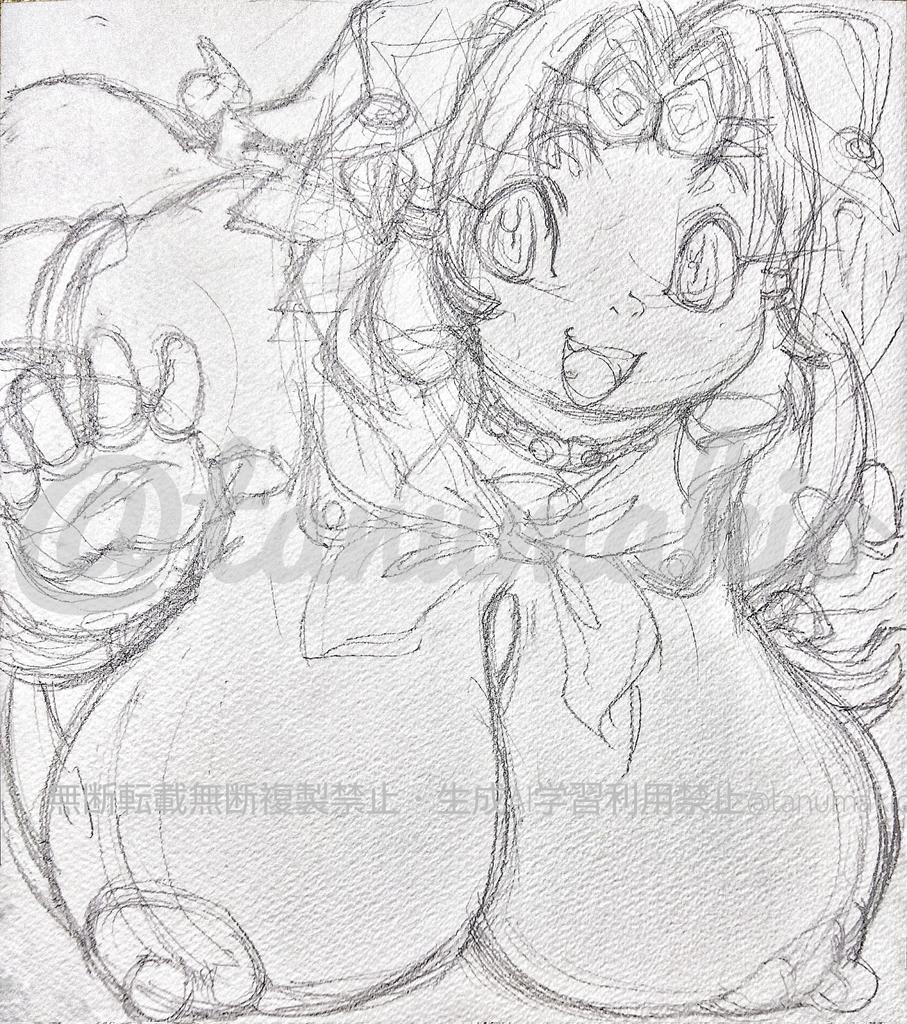 とりあえずギリまで待ってわかんなかったから、前回BLFで置いてた既刊小部数しか頒布物がありません 。
あと色紙かな、前回下絵だけ描いてあった八戒とか仕上げるかも。 