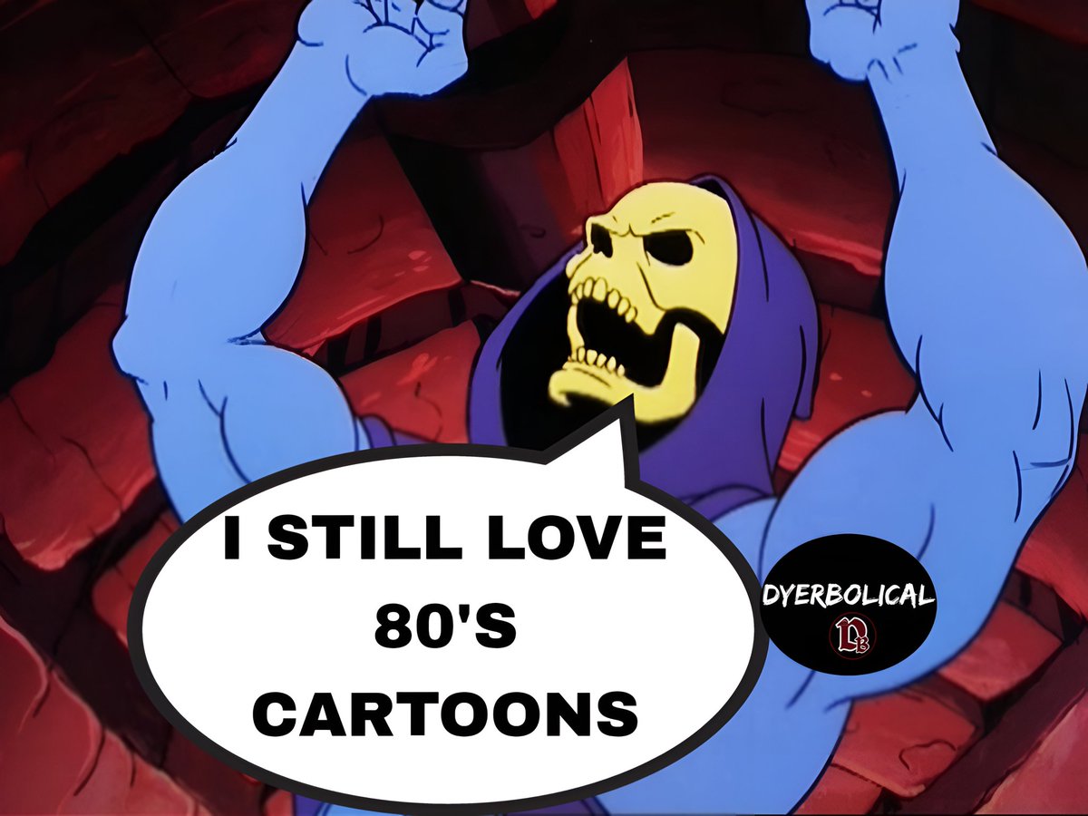 I still love 80s cartoons.

Who's with me?!