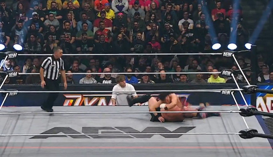 AllEliteBR's tweet image. Shooting Star Press do Speedball mas Joe consegue o kickout

#AEWDynamite