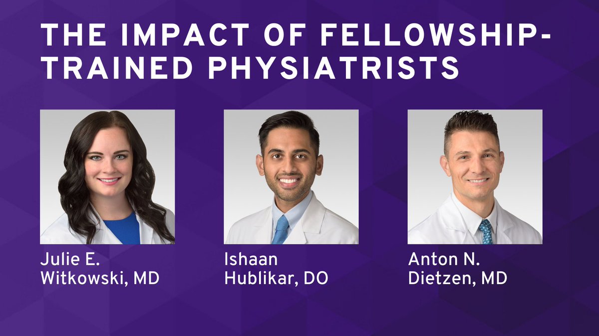 How has being fellowship trained in physiatry helped shape the careers of Anton Dietzen DC, MD, Ishaan Hublikar, DO, and Julie E. Witkowski, MD?

In this episode of the Better Edge podcast, these three physiatrists share their fellowship journeys and how it has helped them in the