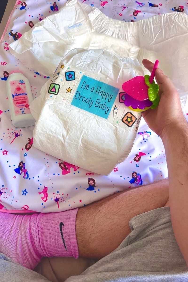 Come on sweetie, let’s get you changed, I’ll even let you play with your teether 🤭