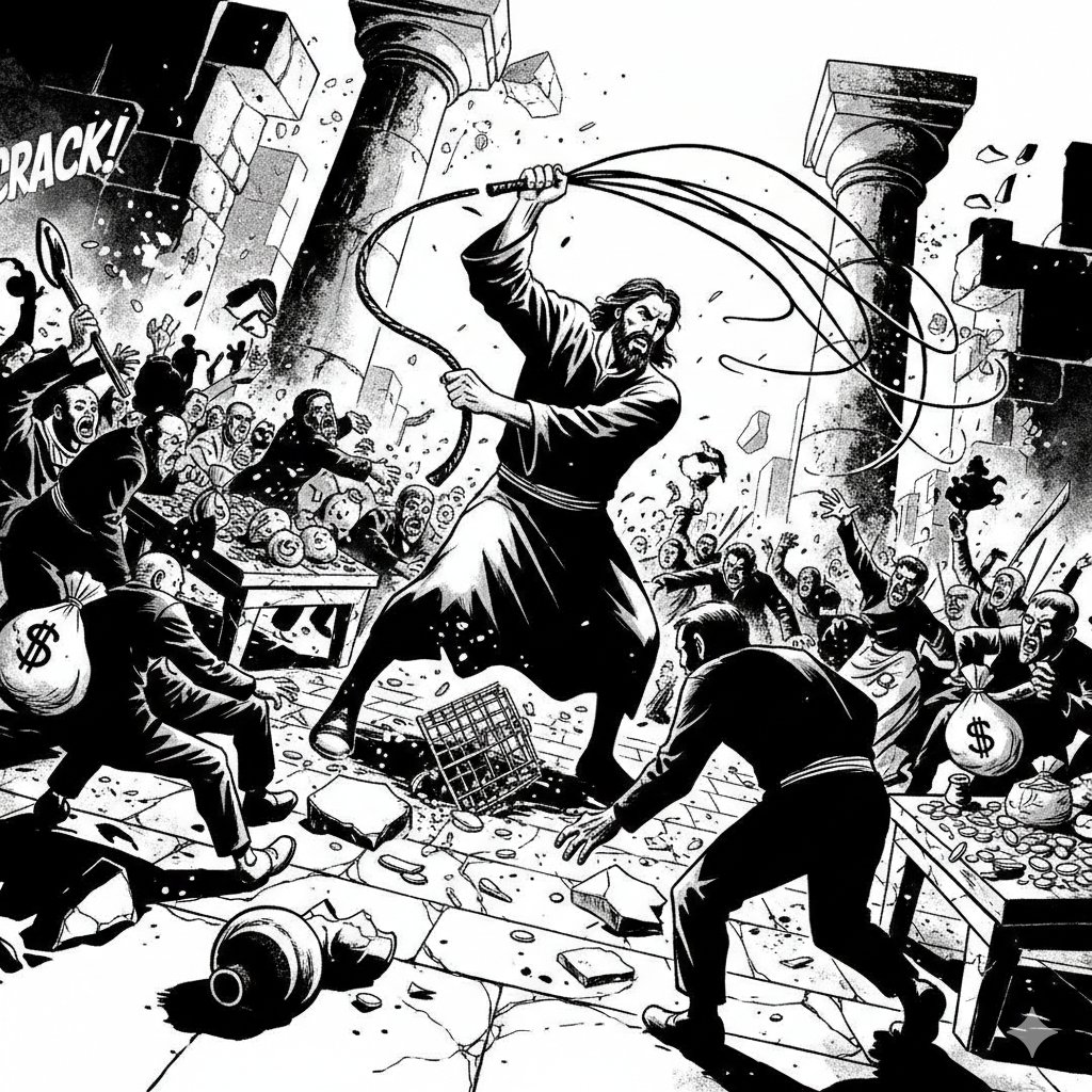 OzmunC's tweet image. "And if Jesus himself had to take the whip to chase the rich from his temple, it is indeed because that is the only language they hear." 

-Thomas Sankara