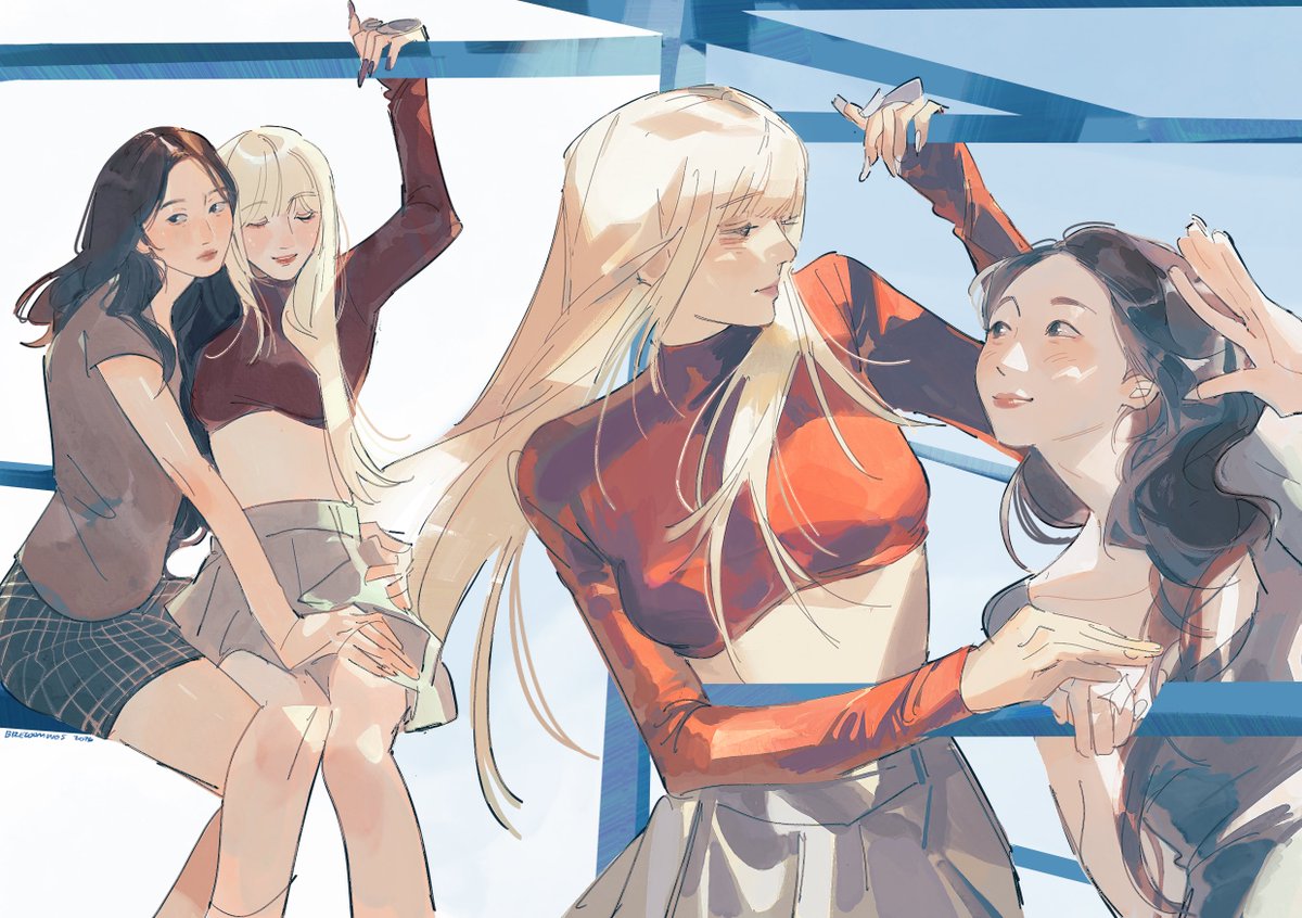 breloomings's tweet image. 🩵 #NMIXX