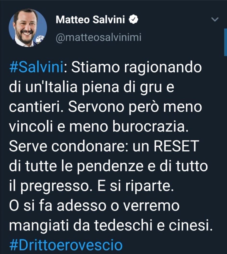 bundolo48's tweet photo. @MaGambaro #cicloneHarry #abusivismo #condono #Sicilia #Salvini https://t.co/oZcxNwec6j