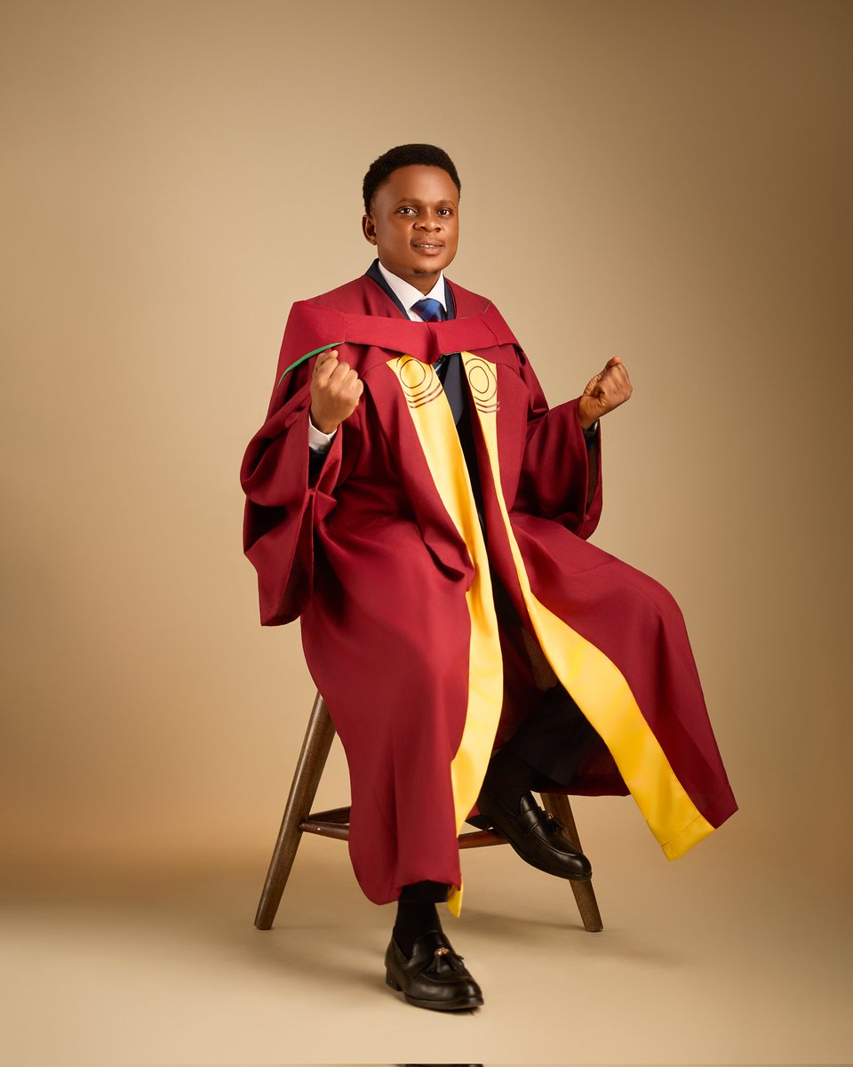 yomsdirect's tweet photo. Shaped by History, sharpened by Strategy, and today, sealed in Law. LL.B convocation. Congratulations to me on securing my second degree. UNILAG CONVOCATION https://t.co/8fzuag6ZhV