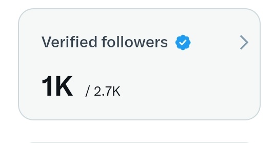 i_lexxa's tweet image. I have 1k verified followers, how many do you need ?
Say hi let's follow each other