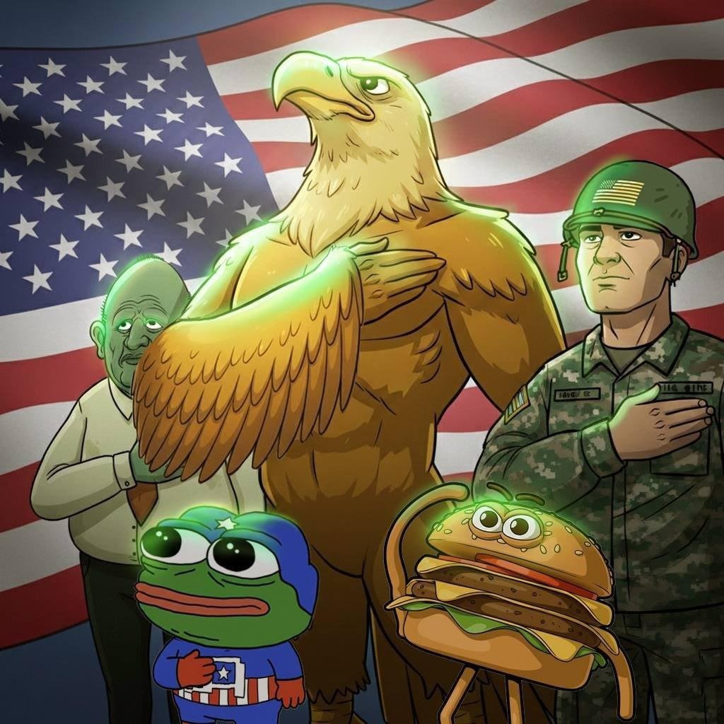 J3ghrdgL9Su3LaT9EzjzQV46C6oVACVp2sscK5yUzUSA

Sitting strong at a $230K market cap, $UNCPEP stands as a symbol of freedom, fairness, and on-chain democracy.

Forged from the heart of American innovation and the raw power of internet meme culture, Uncle Pep emerged as the official