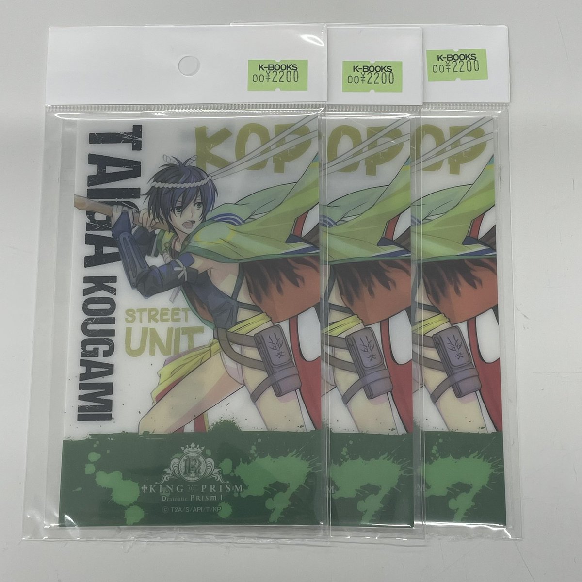 入荷情報】 KING OF PRISM タイガ 韓国 キンブレシート 入荷しました