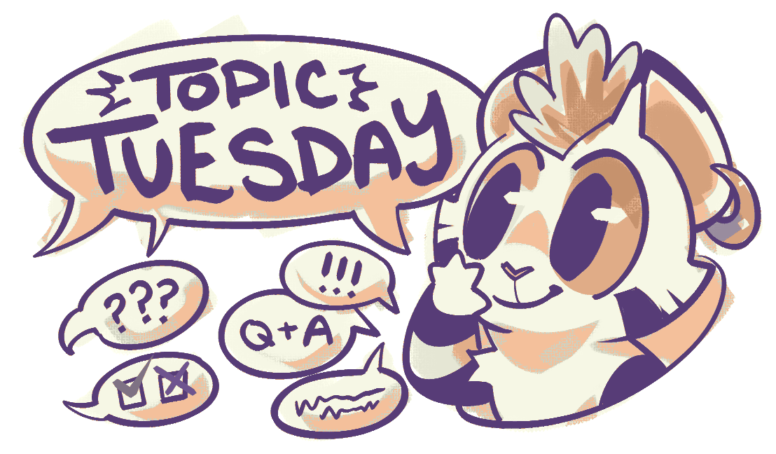 KiRAWRart's tweet photo. It's #TopicTuesday!
We all need a little comfort sometimes. Who is your comfort character? https://t.co/idaDIVgvFr