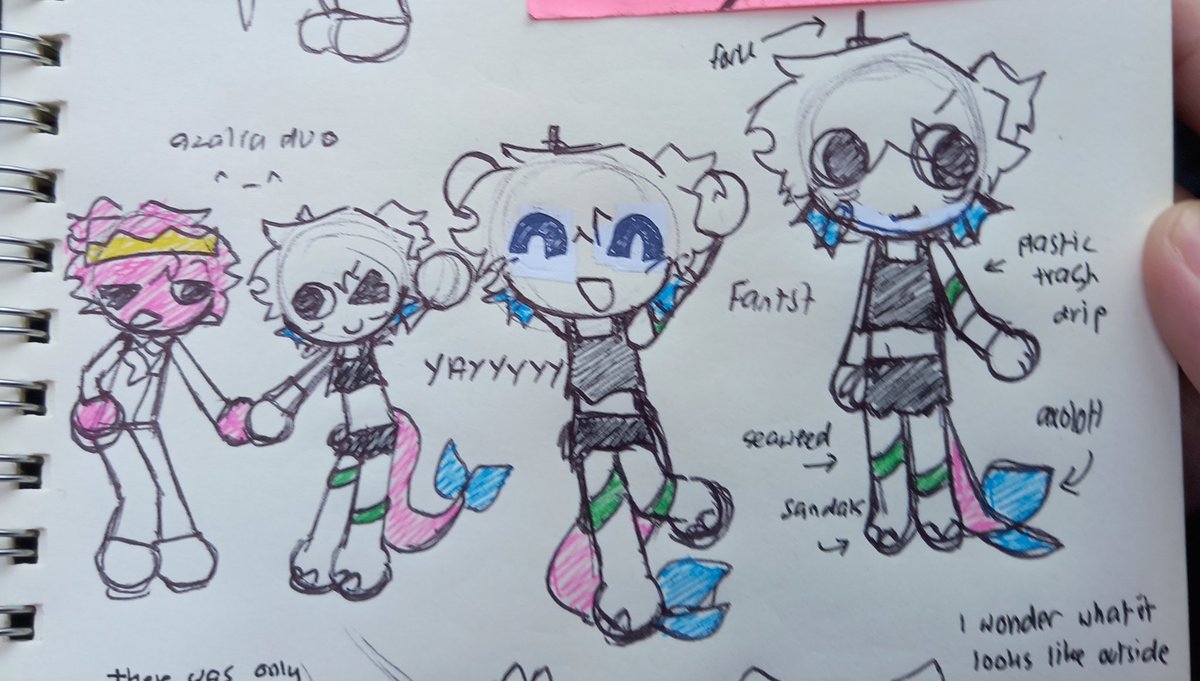 bearfistduo's tweet photo. doodles #unstableuniverse #lifestealsmp #colourcrew (?) https://t.co/DKTfs3mEKb