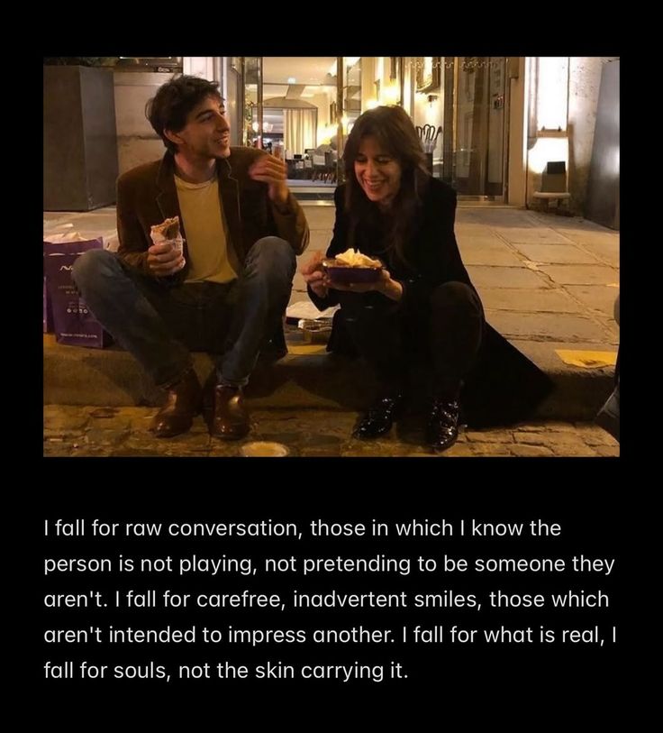 ‘I fall for raw conversation’