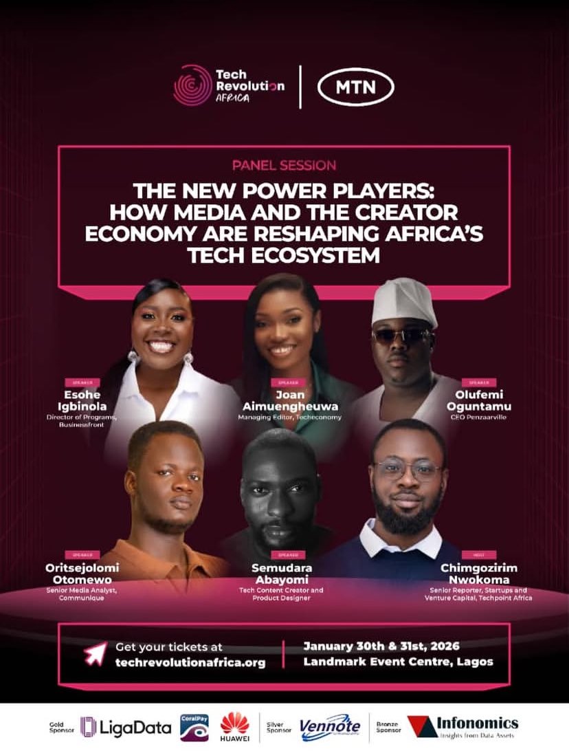 Exciting news community members!!!

Use code THEHIVE at checkout and get tickets for just 5k

See you next weekend at #techrevolution 

Get tickets here:

app.eventpadi.com/e/tra2026/chec…