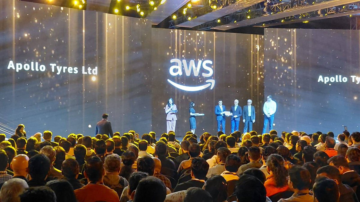 r_rahul64071's tweet photo. A special moment at the AWS AI Conclave as teams were recognised for real-world AI impact. The AI Awards celebrated meaningful innovation across industries. Congratulations to the award recipients. 
@AWS #AWSAIConclaveBengaluru #AIInnovation #CloudLeadership https://t.co/JG4ug2yUUF