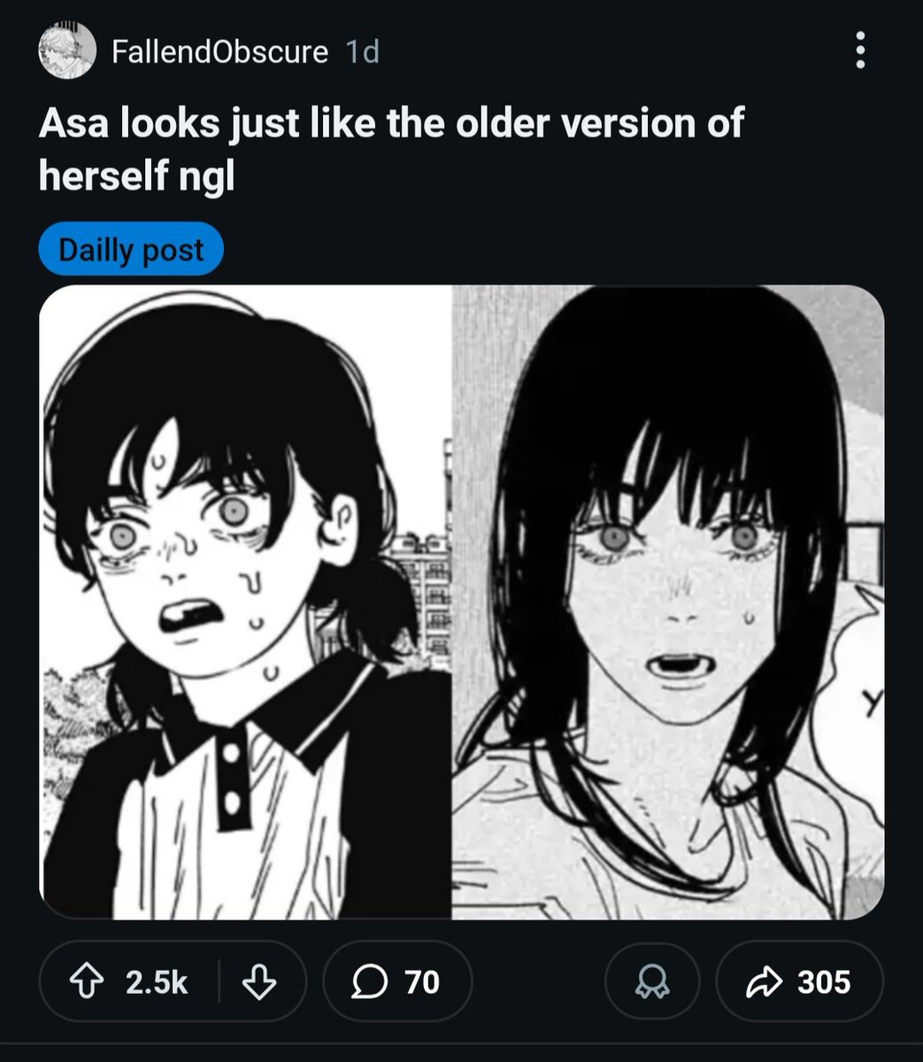 Morningbird_Asa's tweet photo. Groundbreaking things are being discovered on r/asamitaka https://t.co/5g5B99Mmhz