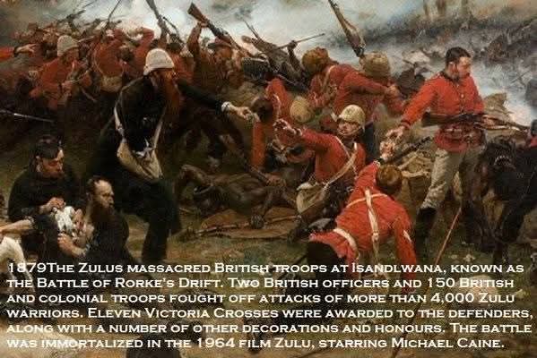 EvacTony's tweet image. Not too far from me, buried in the cold ground there's the bones of a man, my Great Great Grandfather. 147 years ago today, those bones, and the rest of him, was fighting for his life at Rorkes Drift. If the British had failed, if the Zulus had attacked once more because we were