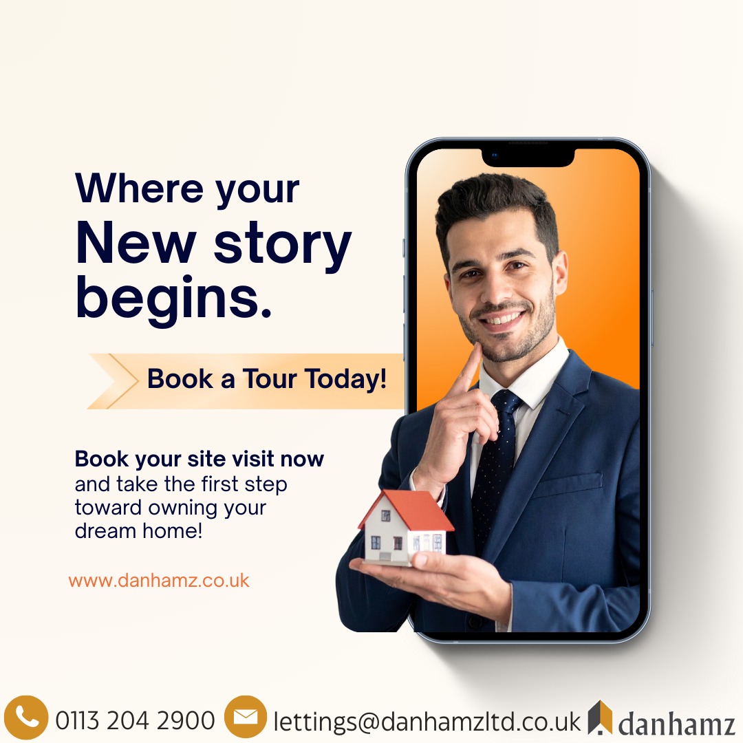 Danhamzleedsltd's tweet image. Your new story begins here. See real homes that fit your lifestyle—book a no-pressure tour today.

Ready? Drop a 🏠 if you are.

📱 Book: danhamz.co.uk/booking
📞 0113 204 2900
#DreamHome #BookAViewing #NewBeginnings #Danhamz