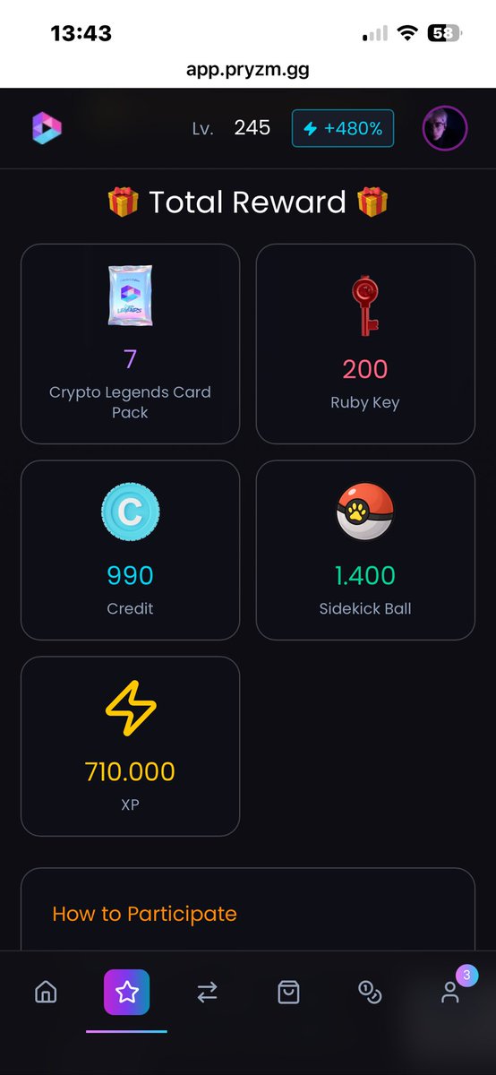 oatcon009's tweet photo. The Fusion event gives a huge amount of XP for everyone to earn, which will be very beneficial for the upcoming TGE. In addition, by participating in the event, players can receive many in-game rewards as well as cash rewards. This is truly an event worth joining.
@pryzm_gg https://t.co/nSBhPpwhfo
