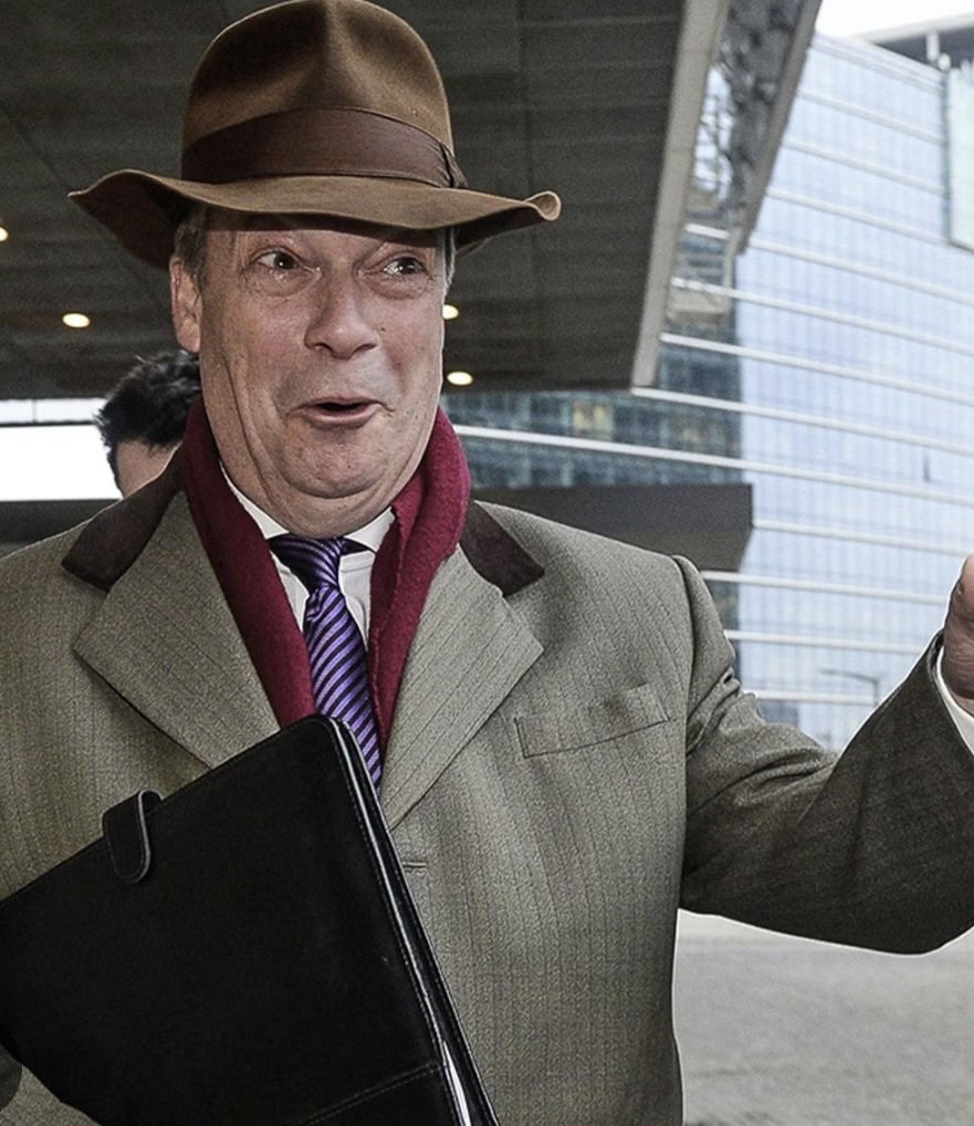 Tush27J's tweet image. Nigel Farage.
Had his MEP's salary docked by £35,500 after claims he misspent EU funds.

Also as an MEP another investigation was called for into £450k of undeclared 'gifts.'

Now we have 17 breaches of the MPs code of conduct.
Disgraceful

#BBCBreakfast #bbcqt #r4today