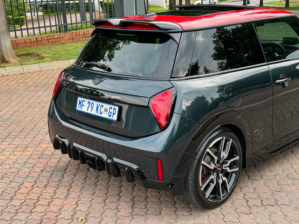 …are met by JCW-specific touches that set it apart from the rest of the range. The OLED display, with a diameter of 240 mm, summarises all relevant data and also serves as the designated infotainment system. Pricing starts at R745,574.

📝: <a href="/salaontop/">Sala Masindane</a>
📸: @malusithegreat