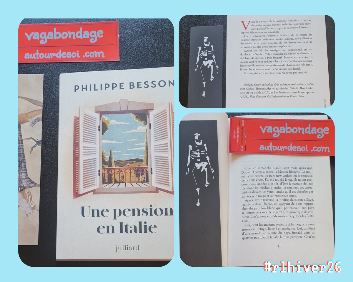 Vagabonderautou's tweet image. @Ed_Julliard 
Avec #UnePensionEnItalie, #PhilippeBesson signe un roman intime et bouleversant sur le désir, les choix imposés et leurs conséquences sur plusieurs générations. 
Un texte d’une grande pudeur, profondément humain. 📚✨
#LectureDuJour ⬇️ vagabondageautourdesoi.com/2026/01/20/phi…