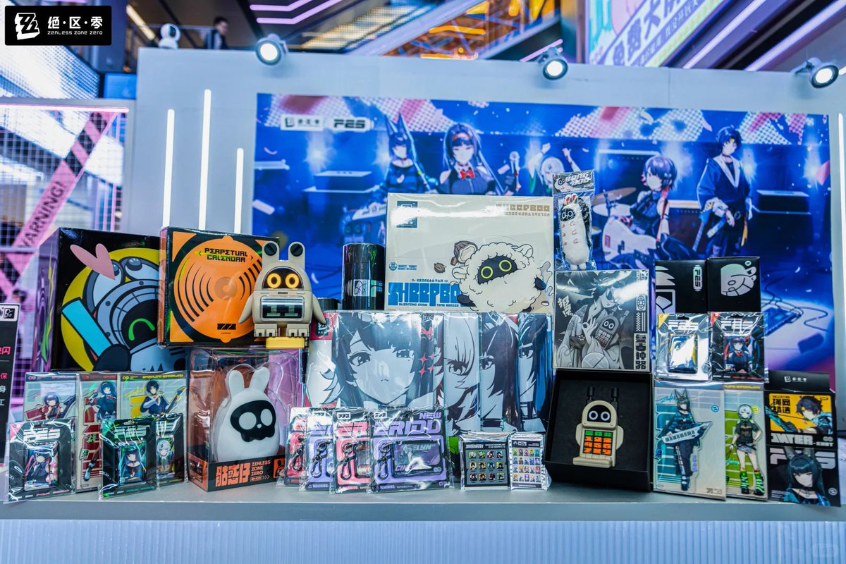 公式現地写真 ゼンゼロ ゼンレスゾーンゼロ ポップアップストア popup