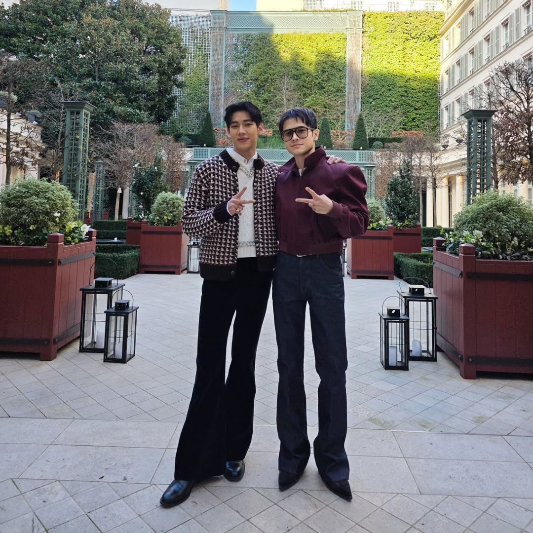 260122 | ©️ gonghivesalon24’s IG 

About yesterday . 😆
Always looking forward to catch up with @bambam1a during fashion week. Im super proud of his journey and where its tit’sng him .

#BamBamxLVMenFW26 #BamBam #LVMenFW26 #LouisVuitton <a href="/LouisVuitton/">Louis Vuitton</a>