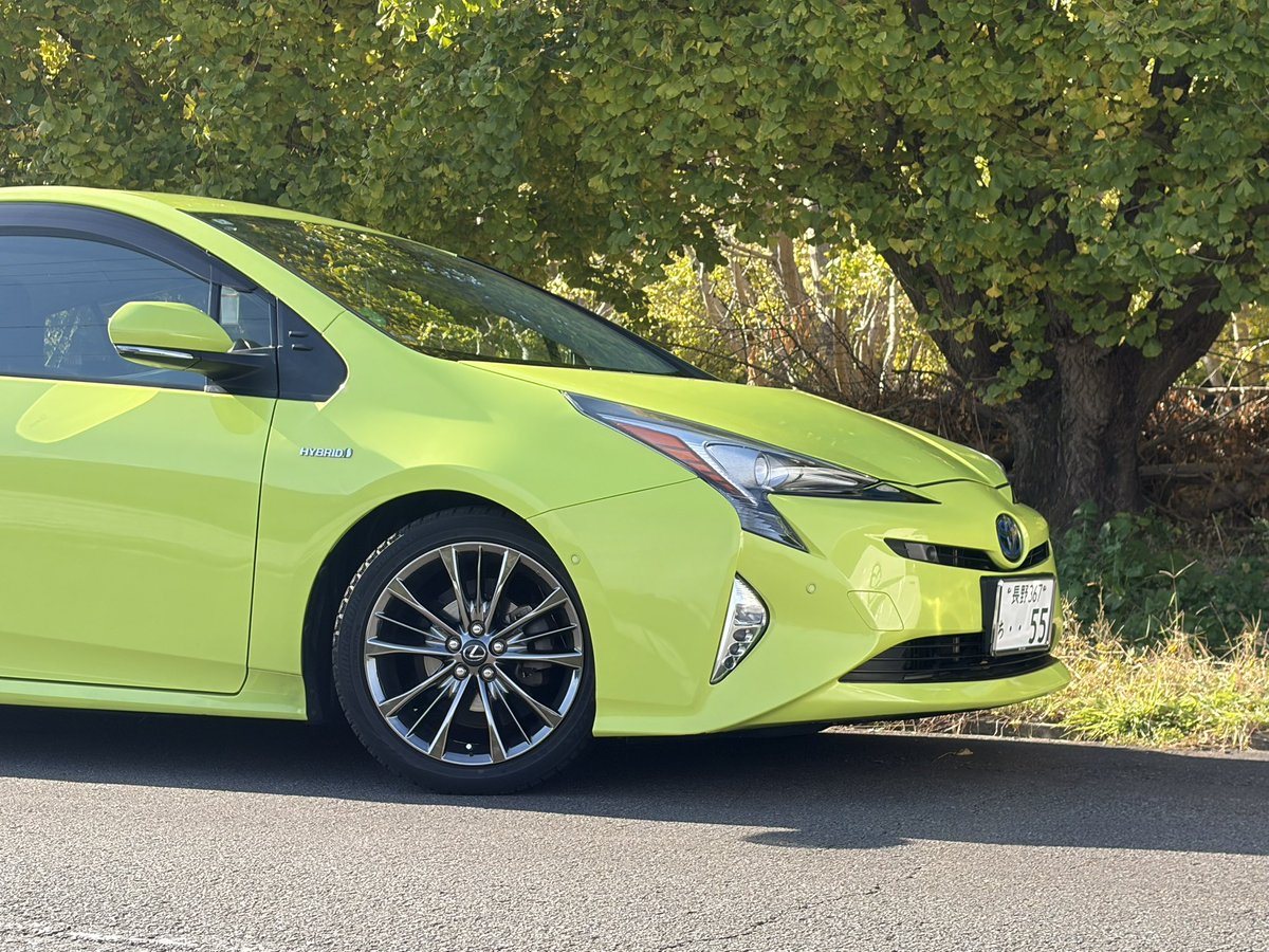 それ私の車！！ 夏仕様貼っとこ、笑