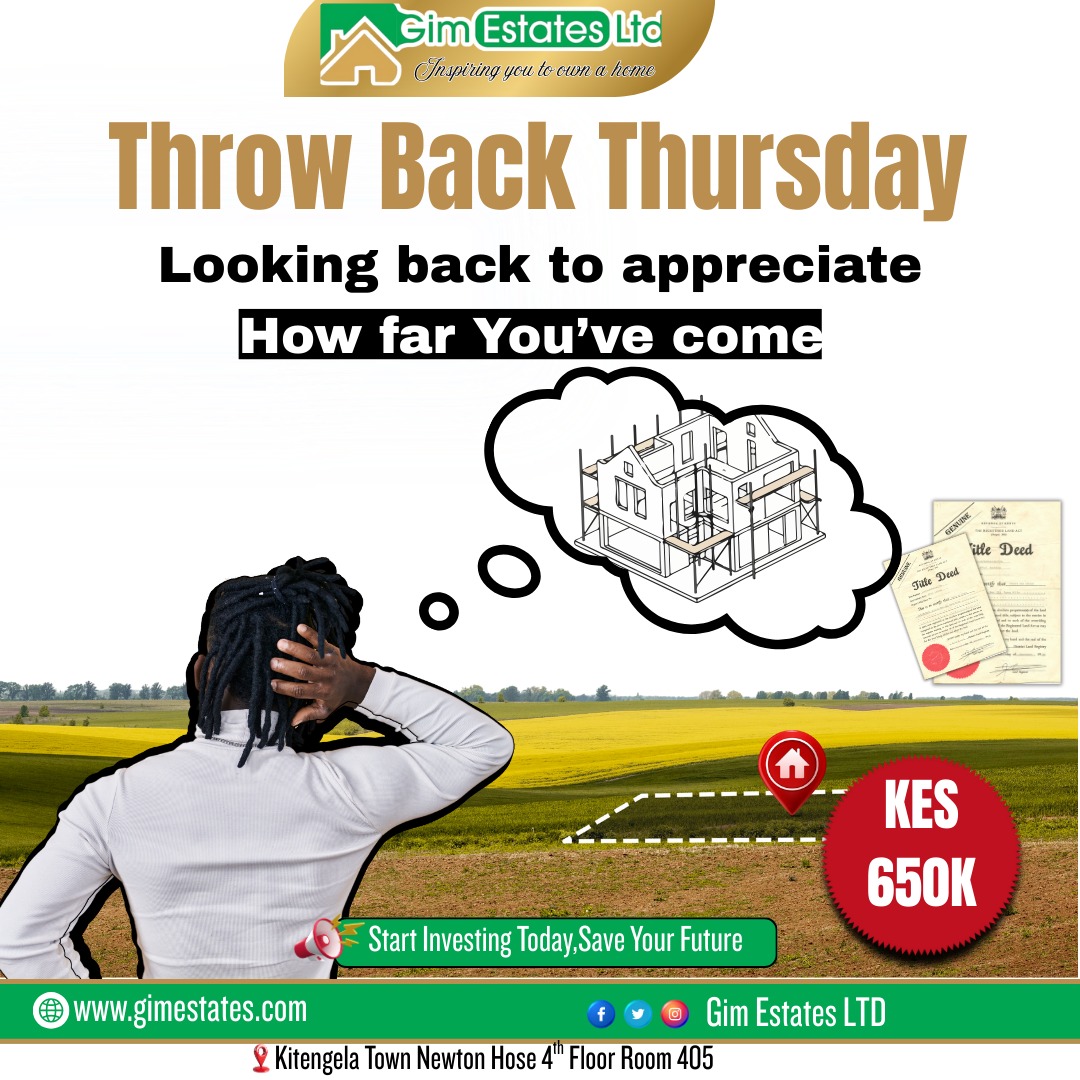 muchirimashamba's tweet image. Reflection teaches us this: those who invested early are already closer to their dreams. The best time to start was yesterday, the next best time is today.

📲 Contact us now and reserve your plot on 0720 145899 

#muchiriwamashamba 
#sitevisit
#GimEstates
#50x100
#kitengela