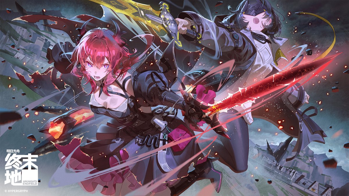 Congratulations on Arknights: Endfield Open Beta! Let's go!!🥳 
恭喜明日方舟：终末地公测！一起战斗吧🥳

#ArknightsEndfield #エンドフィールド #명일방주엔드필드  #明日方舟終末地