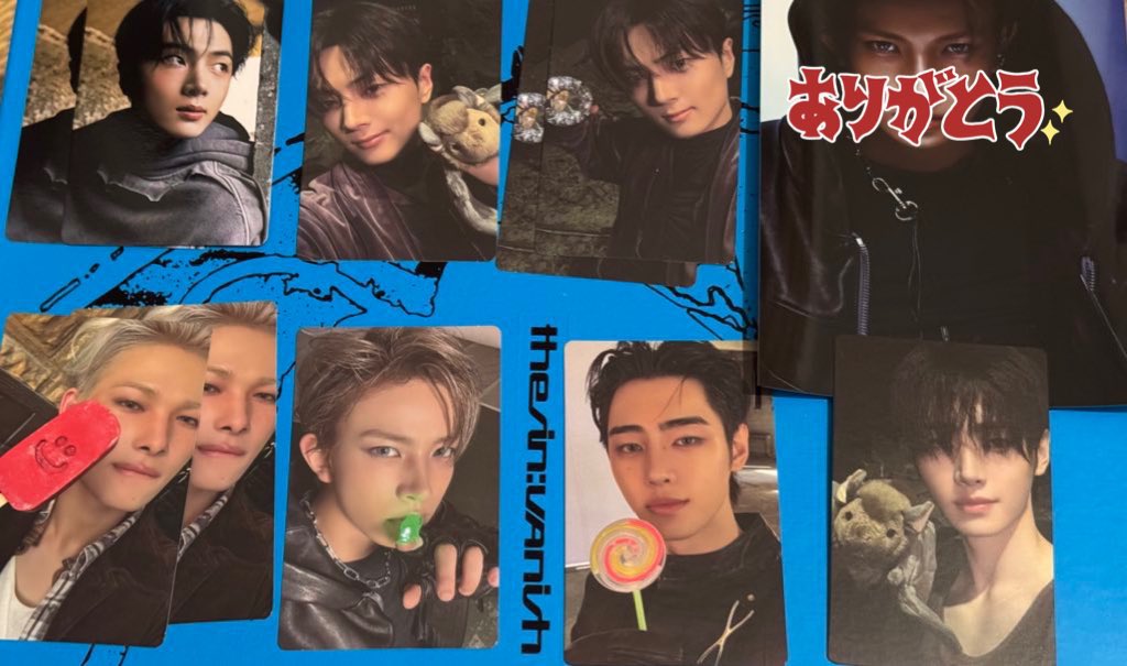 ENHYPEN THE SIN VANISH タワレコ ラキドロ トレカ コンプ ENHYPEN