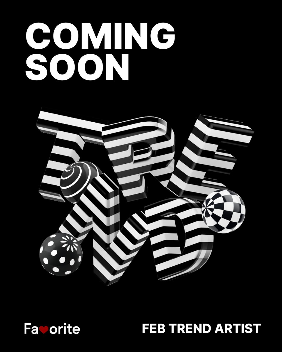 bugs_official_'s tweet photo. COMING SOON
🔜⚡️2월 트렌드 아티스트🎖️

다음주 화요일(01/27) 오전 10시에 오픈하는
2월 트렌드 아티스트 후보를 공개합니다!

[ 후보 ]
- ATEEZ (에이티즈)
- BLACKPINK
- CRAVITY
- DAY6 (데이식스)
- G-DRAGON
- Hearts2Hearts (하츠투하츠)
- i-dle (아이들)
- ITZY (있지)
- NCT WISH
- RIIZE
- ZEROBASEONE (제로베이스원)
- 라포엠 (LA POEM)
- 원위 (ONEWE)
- 정동원 (JD1)

자세한 내용은 아래에서 확인해주세요💖
➡️ https://t.co/qAjwdR88Nq

#에이티즈 #블랙핑크 #크래비티 #데이식스 #지드래곤 #하츠투하츠 #아이들 #있지 #엔시티위시 #라이즈 #제로베이스원 #라포엠 #원위 #정동원