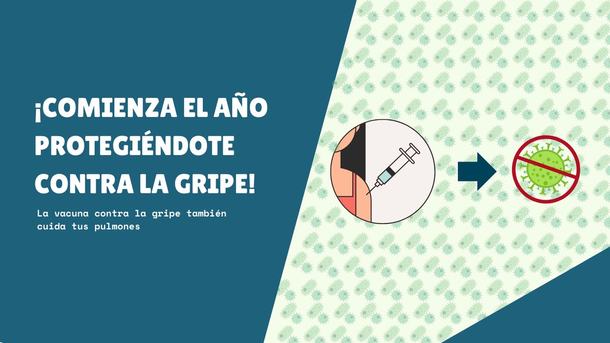 SLRuz's tweet image. 💉 La gripe puede causar complicaciones respiratorias, especialmente en personas con enfermedades crónicas.
Vacunarte al inicio del año es una forma efectiva de protegerte y cuidar tus pulmones.
#Vacunación #Prevención #DrSergioLopezRuz