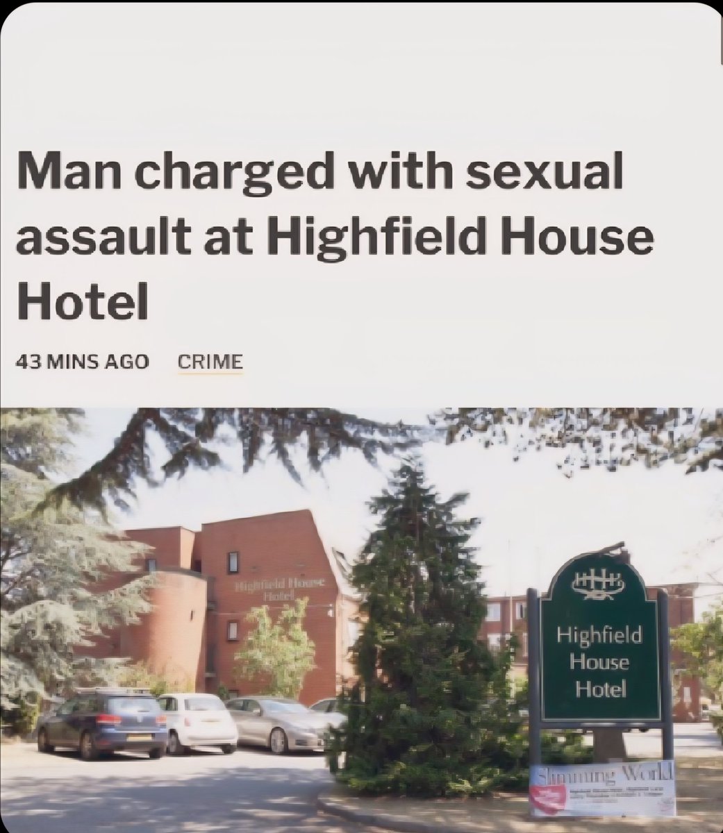 DonnaLouise1212's tweet image. Another Illegal Migrant Sex Pest Charged &amp;amp; Locked Up.

23-year-old Ethiopian illegal Melaku Gebresembet, living in the taxpayer-funded Highfield House Hotel in Southampton, has been charged with sexually assaulting a female staff member.

The attack happened on Friday 16th…