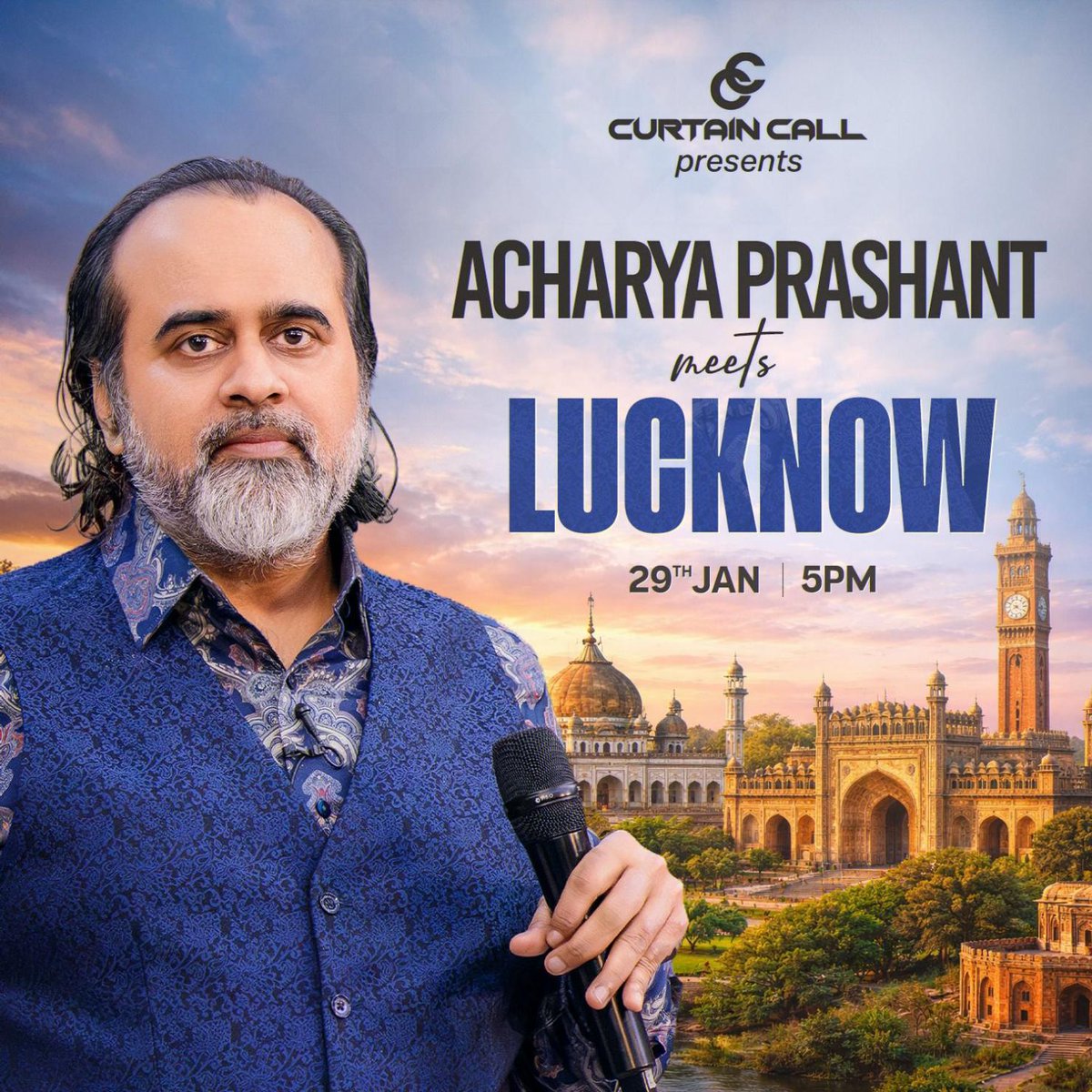 Snoopy_mist's tweet photo. 🔥*Acharya Ji LIVE in Lucknow: 29th January*🔥

Acharya Ji is coming to Lucknow to meet and interact with you face-to-face!

The organizers have completed all the preparations.

Seats are limited, book now: https://t.co/ACaVcz1V0U

#AcharyaPrashant #GitaLive! https://t.co/iQE9UeWZLl
