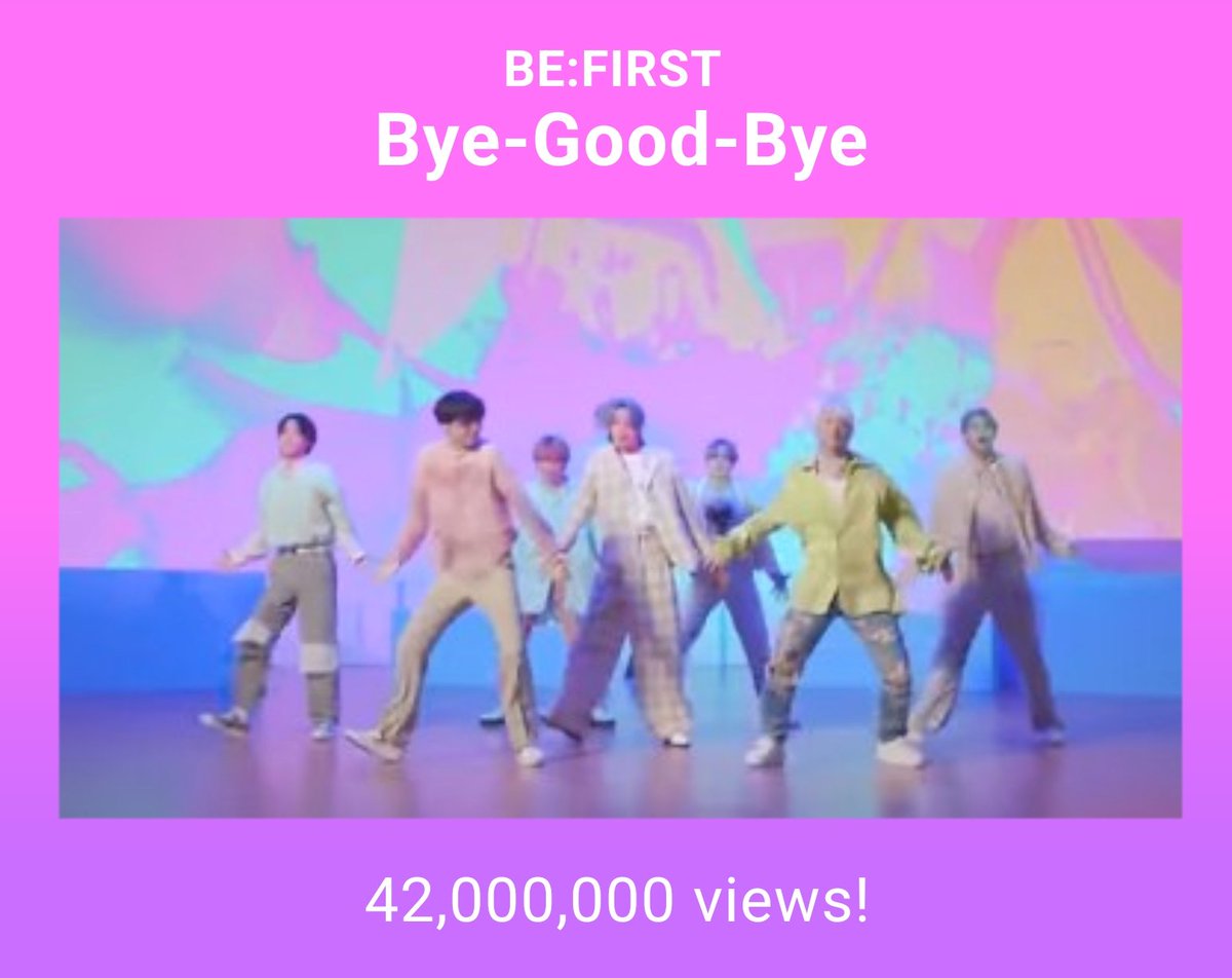 mikobee305kinu's tweet image. Bye-Good-Bye 
MV4200万回再生おめでとうございます🎉

もうすぐ4年経つとは思えない 
いつ聴いても 新鮮なときめきと切なさを感じる曲
ずっと大切に観ていきます🫶

 #BEFIRST
 #ByeGoodBye

⏯️youtu.be/w-5PdHUDHX0?si…