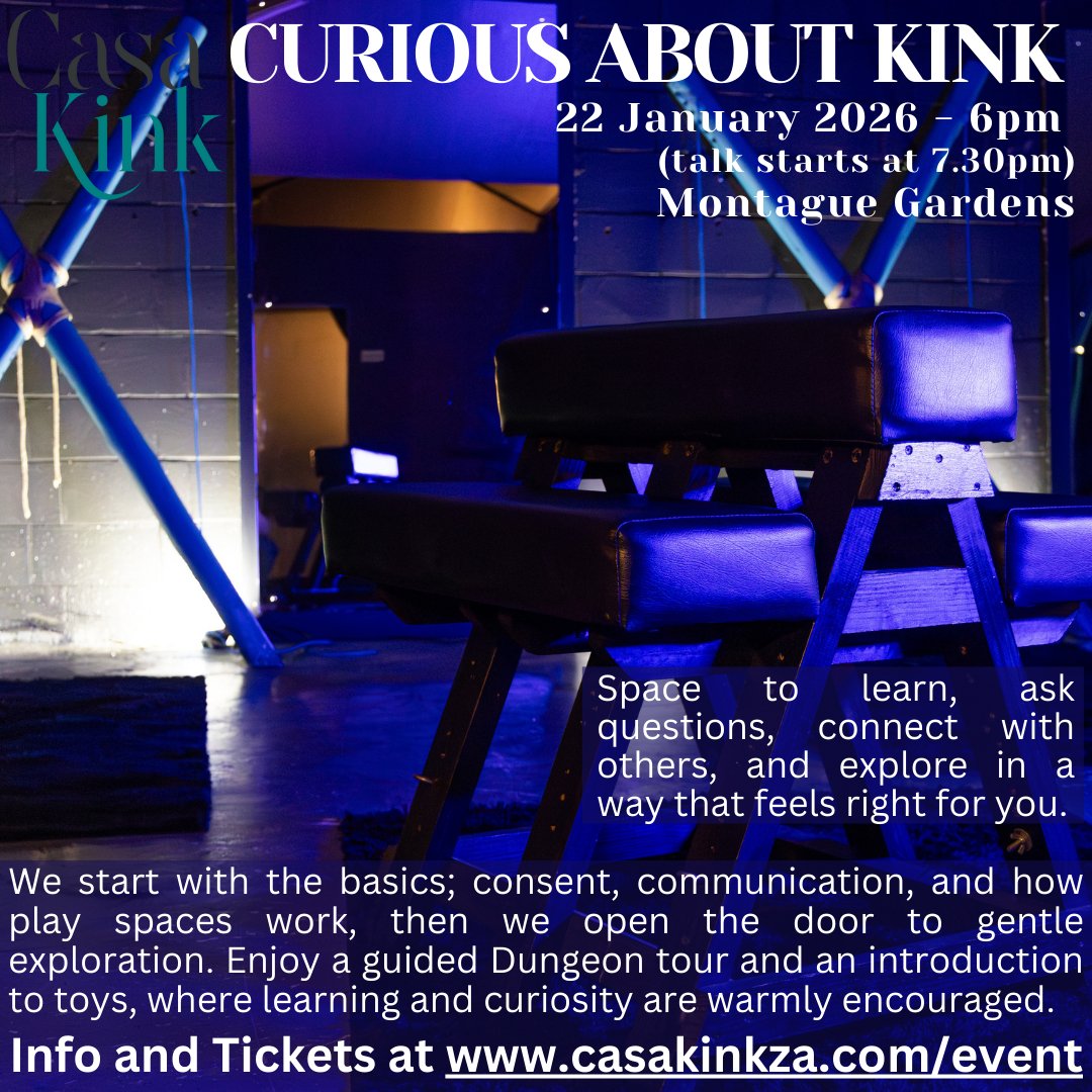 New to Kink? New to the scene? New to events? Join us tonight for a great social and informative evening talking consent, negotiation and play party etiquette.  Info and tickets at casakinkza.com/event. #Kink #BDSM #Dungeon #NewbiesMunch