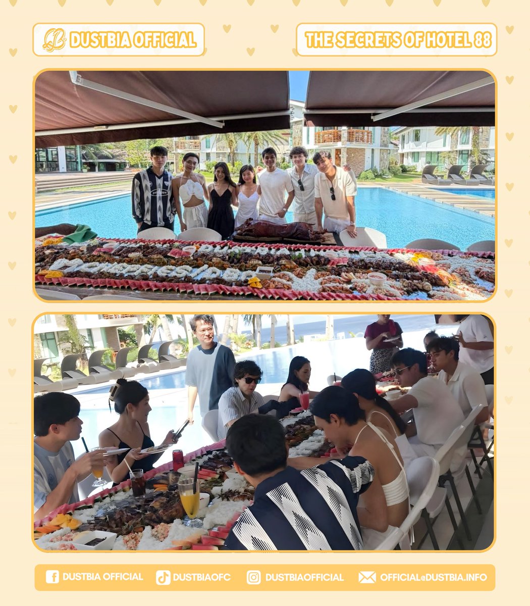 dusbiofc's tweet image. 𝐎𝐍𝐄 𝐓𝐀𝐁𝐋𝐄, 𝐎𝐍𝐄 𝐅𝐀𝐌𝐈𝐋𝐘 

From the 𝗣𝗶𝗻𝗼𝘆 𝗕𝗶𝗴 𝗕𝗿𝗼𝘁𝗵𝗲𝗿 𝗵𝗼𝘂𝘀𝗲 𝘁𝗼 𝘁𝗵𝗲 𝗵𝗮𝗹𝗹𝘀 𝗼𝗳 𝗛𝗼𝘁𝗲𝗹 𝟴𝟴, the journey continues— 𝙩𝙤𝙜𝙚𝙩𝙝𝙚𝙧. Celebrating Dustin and Bianca with a boodle fight filled with laughter, shared stories, and so much…