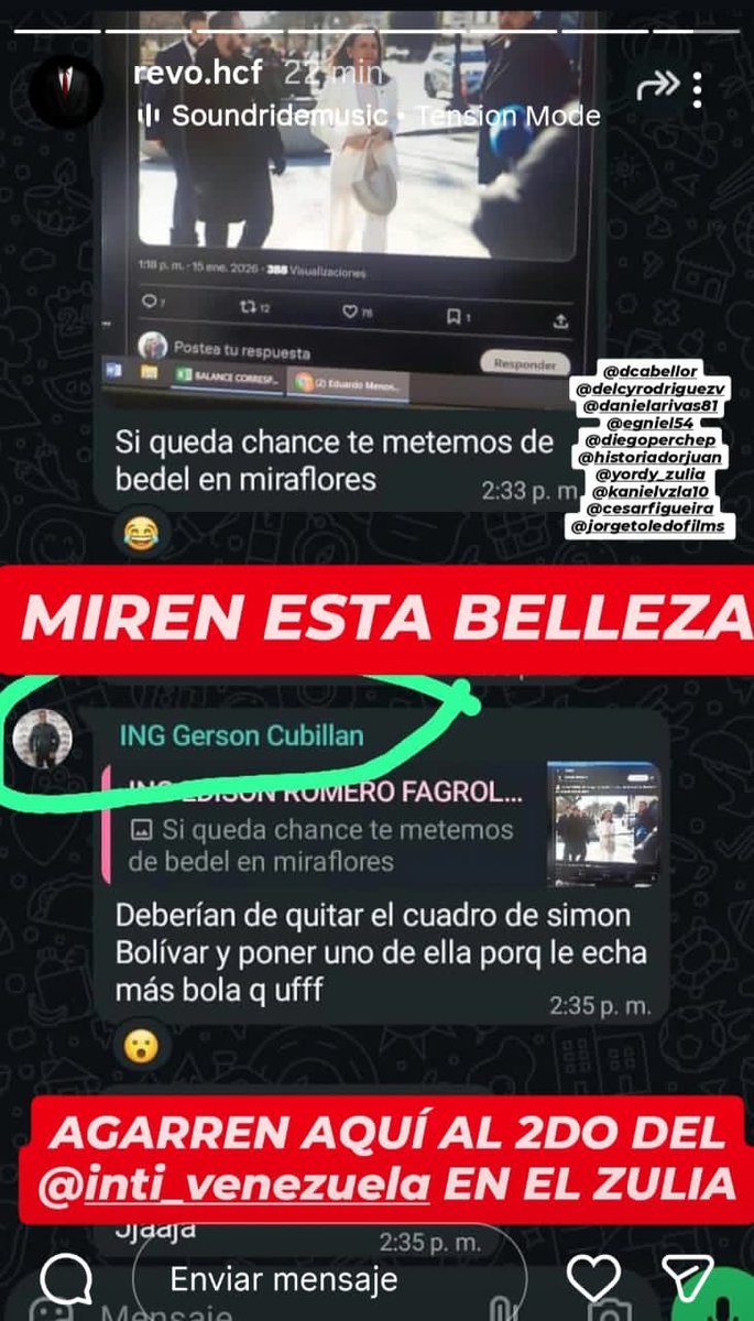 El numero 2 del INTI ZULIA...! <a href="/dcabellor/">Diosdado Cabello R</a> <a href="/delcyrodriguezv/">Delcy Rodríguez</a>