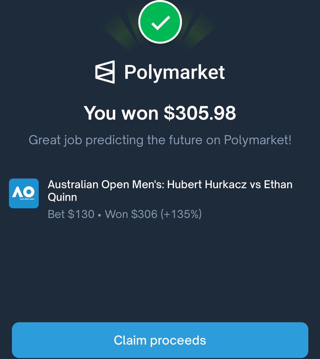 Polymarket is the endgame tweet media