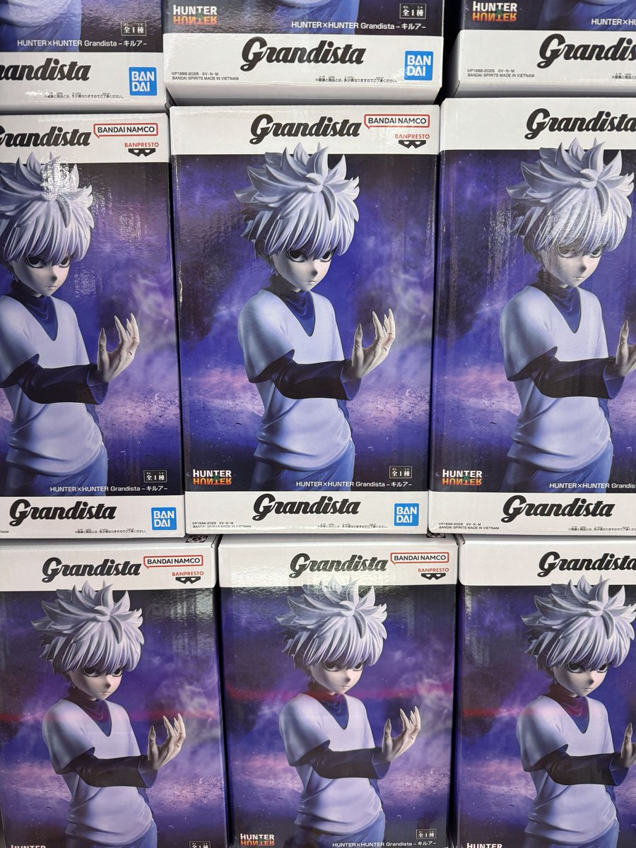 景品入荷情報】 『HUNTER×HUNTER Grandista-キルア-』 入荷致しました