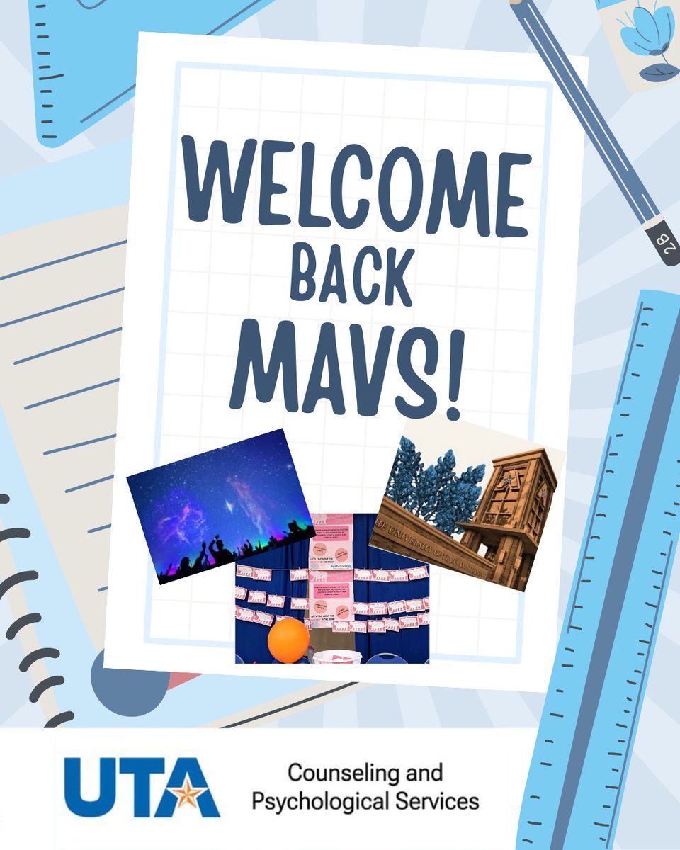 UTA_CAPS's tweet photo. Welcome back Mavericks ! Hope you have a wonderful semester ahead, and make sure to reach out to various campus resources when needed! 💙🧡 https://t.co/QykP8YycWc