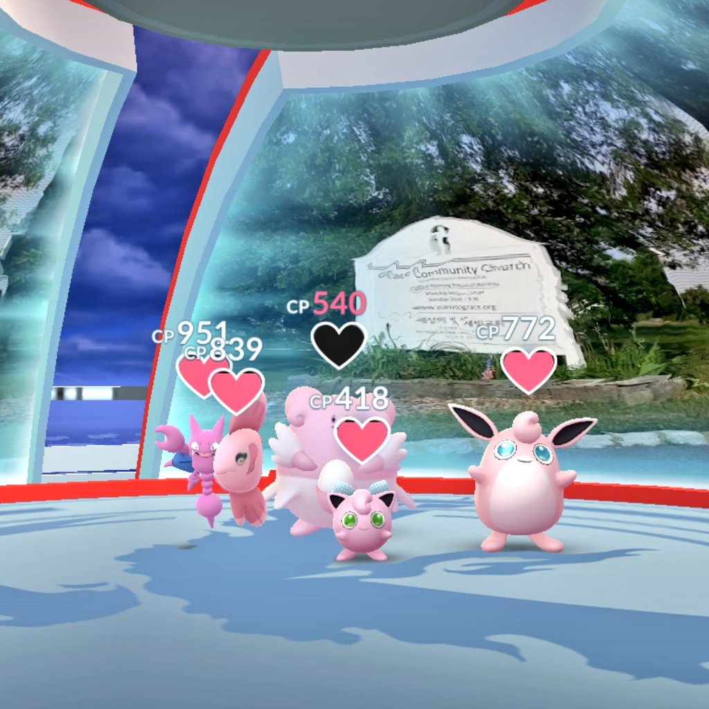 When the squad comes through 🩷🩷🩷🩷🩷

#PrettyInPink #PokemonGO #Pokemon