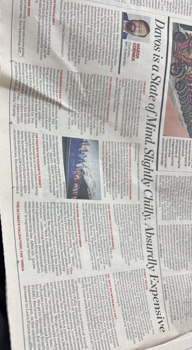 KumarGa91742046's tweet photo. Awesome piece by ⁦@hvgoenka⁩ sir! …totally agree. https://t.co/M7y4DdEWlR