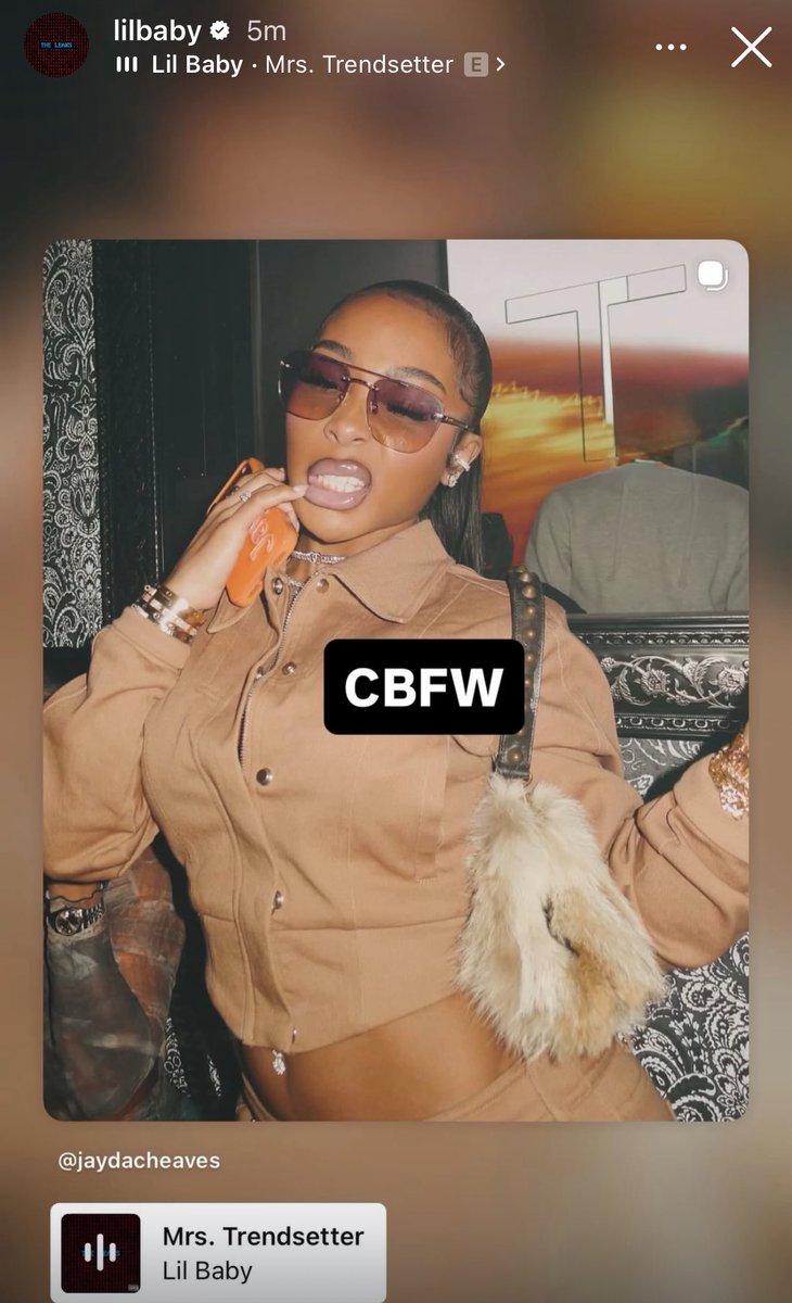 wavecheckers's tweet photo. Lil Baby showing love to Jayda ❤️ https://t.co/w3rzfVcwNS