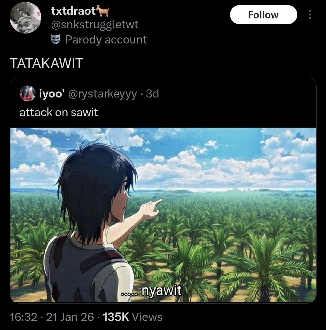 SangwonSims's tweet image. Sekarang tiap liat sawit ingetnya kesini 😭