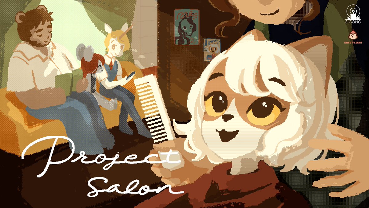 gamespark's tweet image. カットに世間話に…美容師体験が楽しめる！と思いきや、知らず知らずに世界の闇に足を踏み入れるビジュアルノベル『Project Salon』Steamストアページ公開
gamespark.jp/article/2026/0…

温かみのあるグラフィックで描かれた世界観も印象的です。